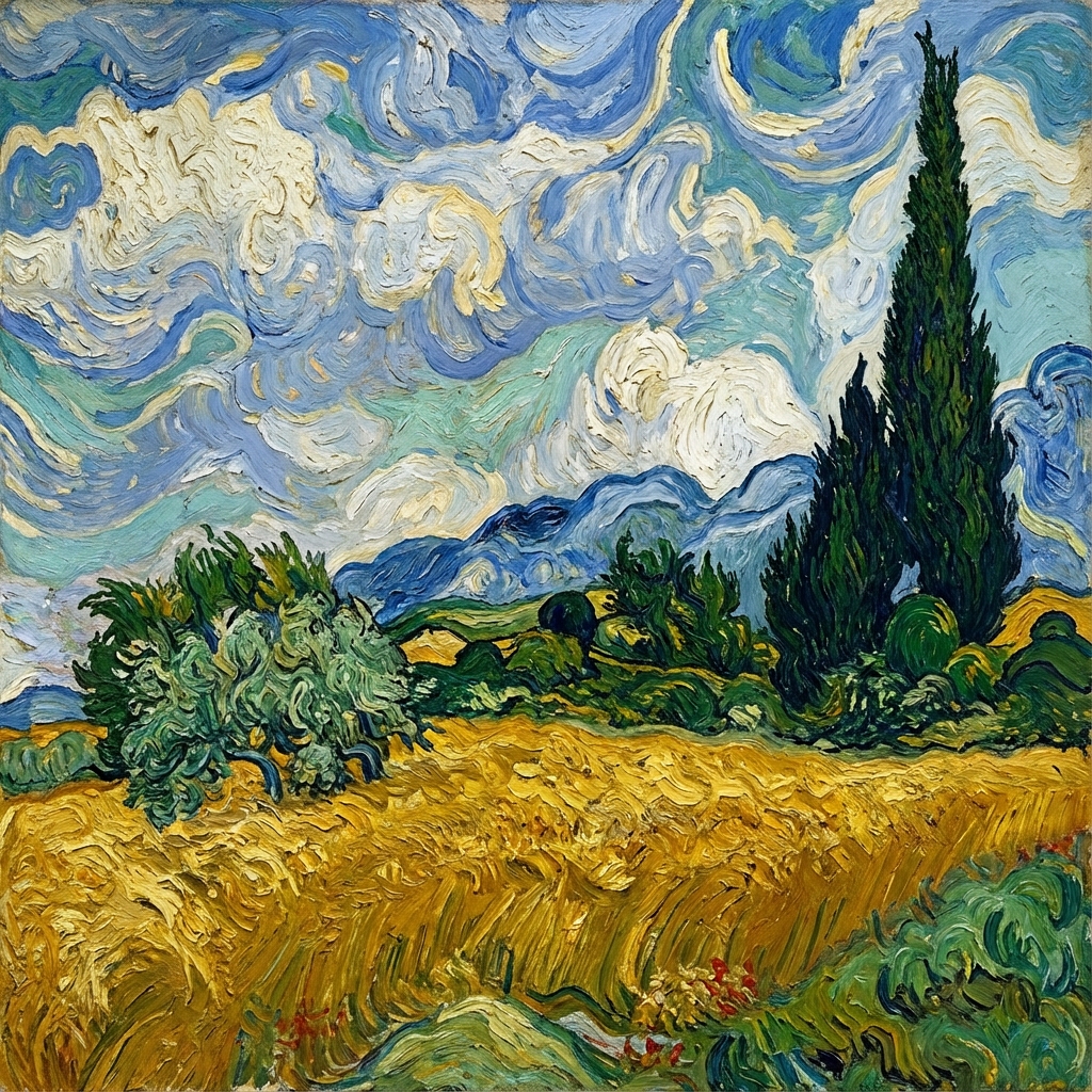 Cánh Đồng Lúa Mì